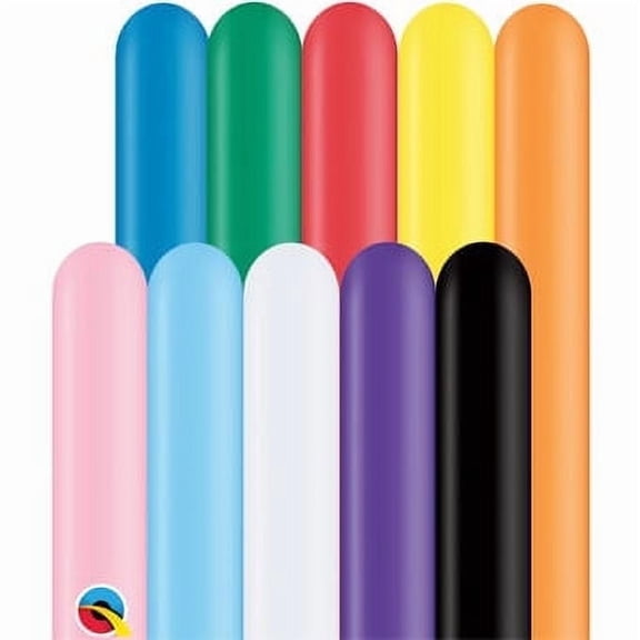 Qualatex  260Q Classic Assorted Latex Balloon - Professional Pack