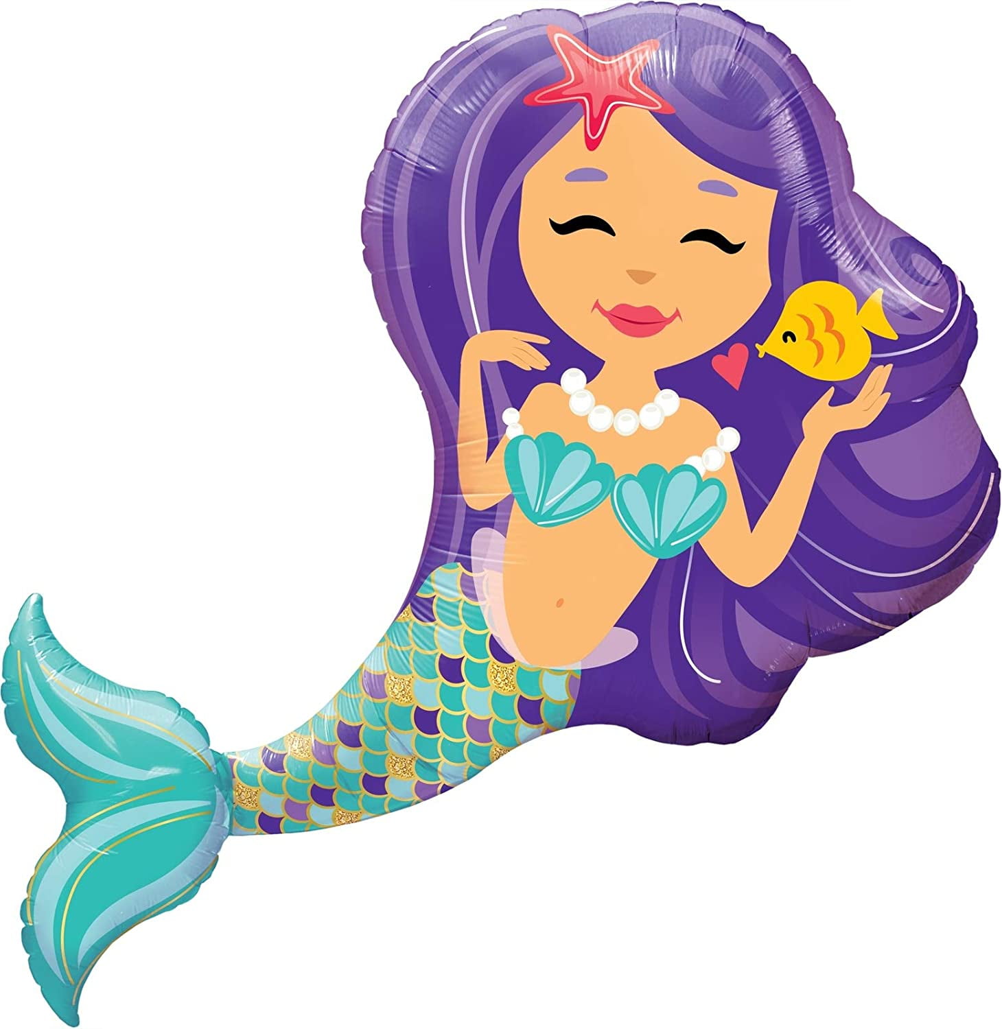 Qualatex 38" Enchanting Mermaid Helium Shape