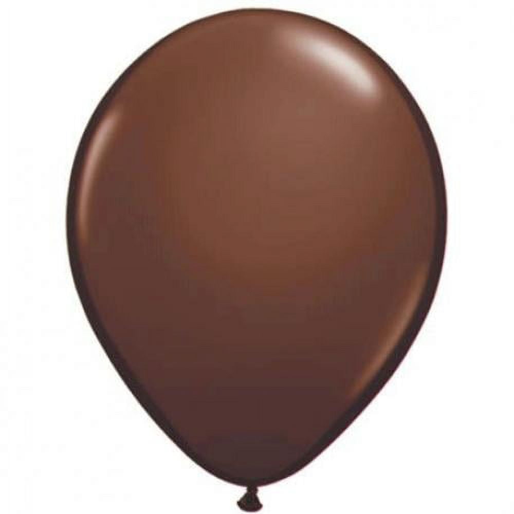 Qualatex 5 Chocolate Brown Latex Balloons (100ct)