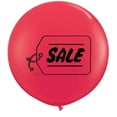 thumbnail image 1 of Qualatex 52153 36 in. Sale Latex Balloon - Red, 1 of 1