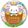 thumbnail image 1 of Qualatex 55827 Happy Easter Bunny 18 Inch Qualatex Foil Balloon, 1 of 1