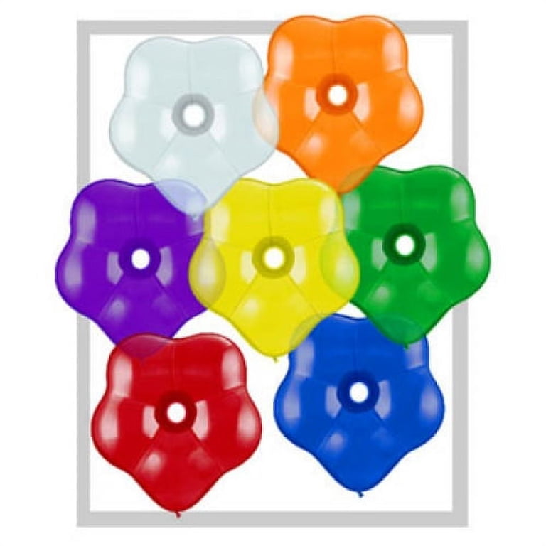 Qualatex 11 Inch Jewel Tone Latex Balloons | 10 Count Assorted Colors For Parties | Helium Or Air Fill