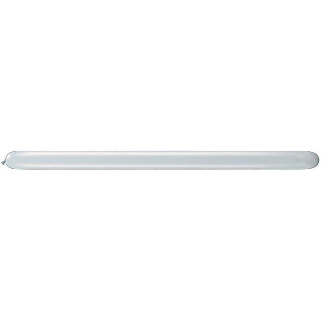 Qualatex 66663 350Q Latex Balloon, Metallic Silver