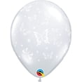 thumbnail image 1 of Qualatex 67367 11 in. Butterflies Around Clear Latex Balloon, 1 of 2