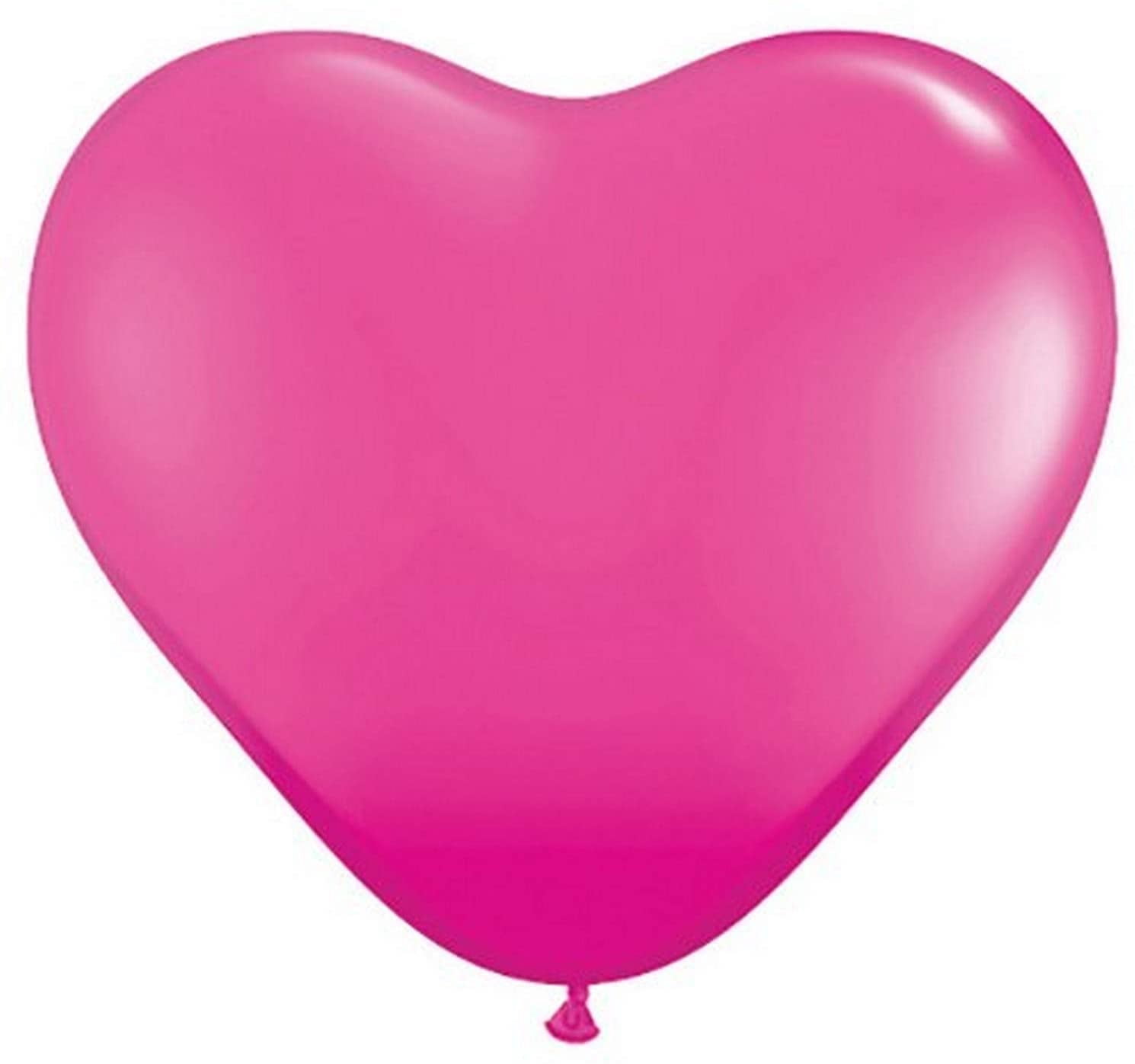 Qualatex 78335-Q Hearts - Wild Berry, 11", Pink