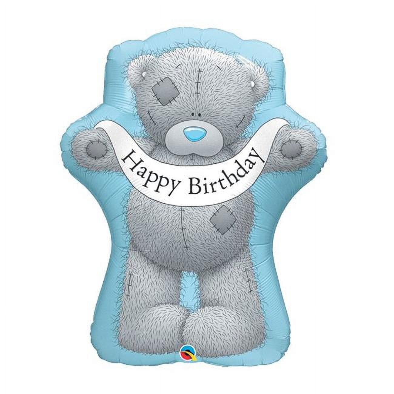 Qualatex 89157 36 in. Tatty Teddy Birthday Banner Foil Balloon