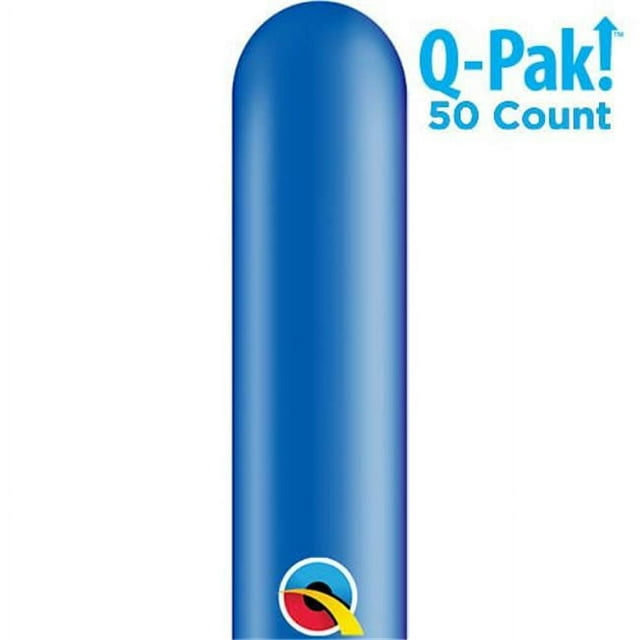 Qualatex 89912 260Q Q-Pak Latex Balloon&#44; Sapphire Blue