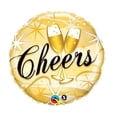 thumbnail image 1 of Qualatex Foil Balloon with Cheers Starbursts Design, 1 of 1