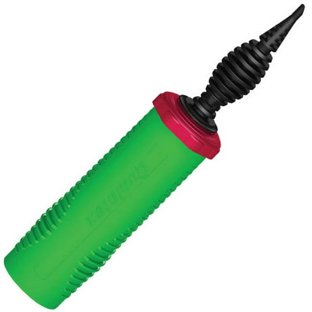 Qualatex Hand Held Air Inflator Lime Green Double Action Latex Balloon