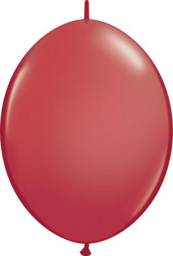 Qualatex Quick Link Balloons Red Bag of 50