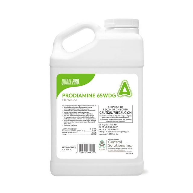 Quali-Pro Prodiamine 65 WDG Pre-Emergent Herbicide (Generic Barricade) - 5 Lbs Jug by Control Soultions