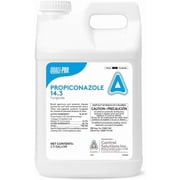 Quali-Pro Propiconazole 14.3 Systemic Turf & Ornamental Fungicide | Broad-Spectrum Disease Control for Grasses, Trees, Shrubs and Flowers 2.5 Gallons