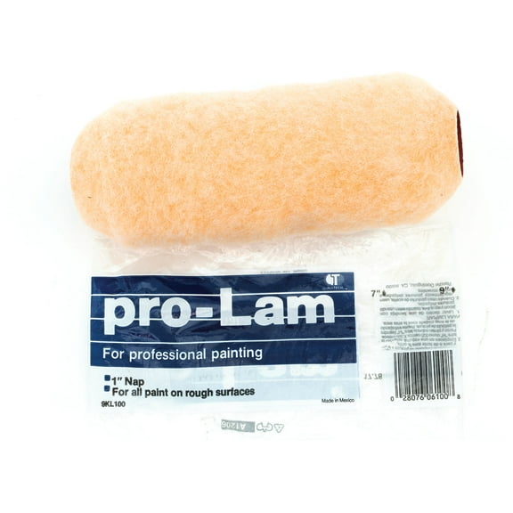 Quali-Tech 9" Roller Cover 1" Nap Phenolic Core pro-Lam Fabric