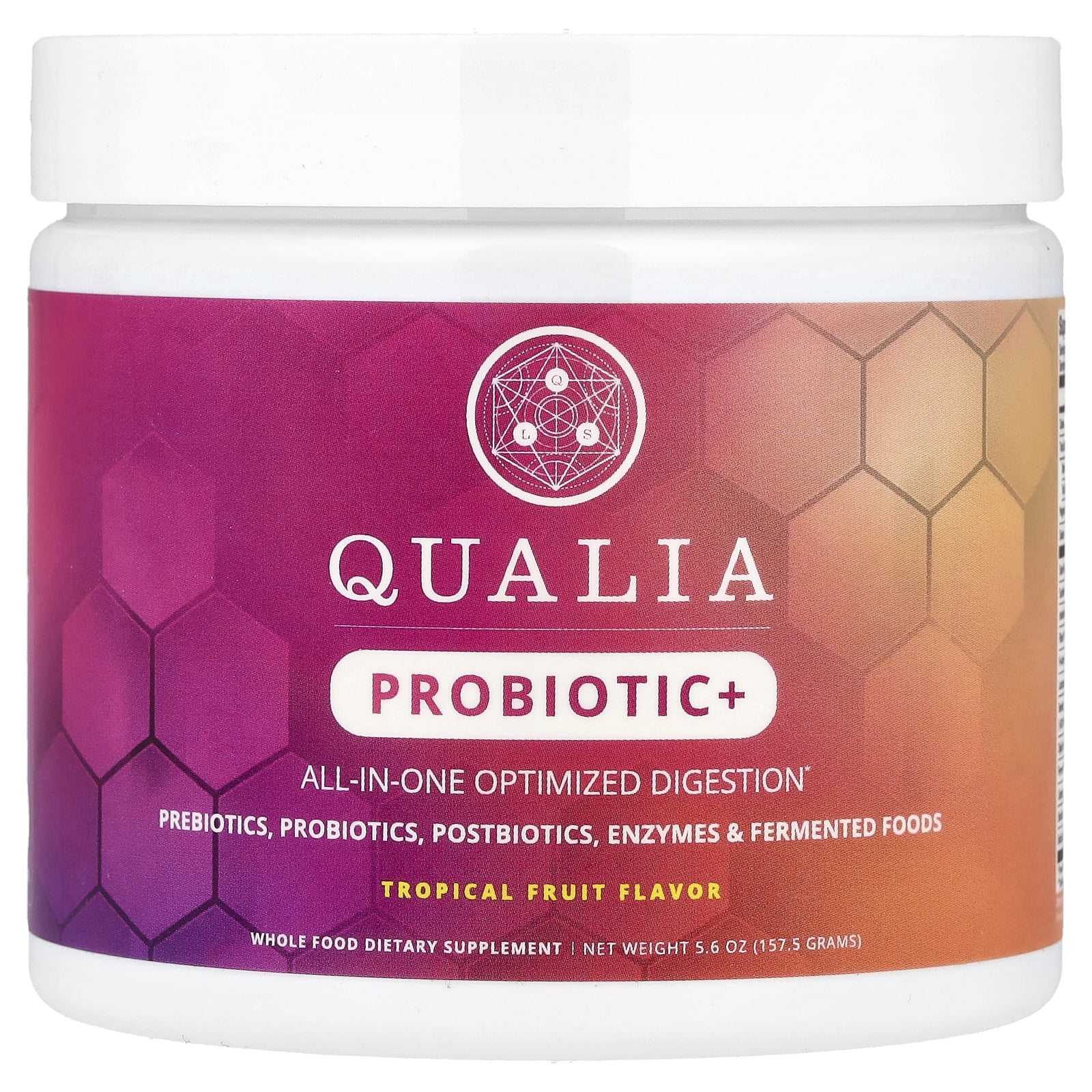 Qualia Probiotic+, Tropical Fruit, 5.6 oz (157.5 g) - Walmart.com