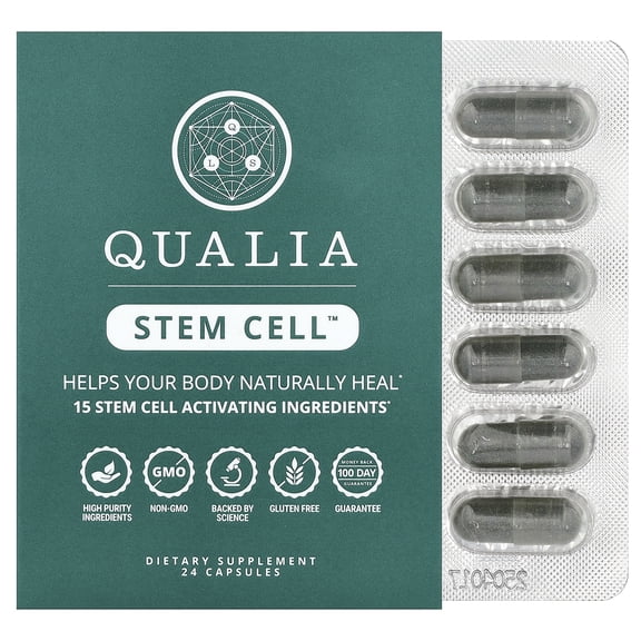 Qualia Stem Cell, 24 Capsules