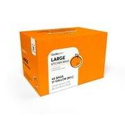 Qualiazero 21 Gallon Drawstring Trash Bag - 45 Bags - Citrus Scent