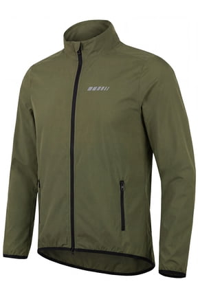Cycling Jacket for Men, Windproof Lightweight Running Windbreaker, Breathable Quick Dry Biking Coat