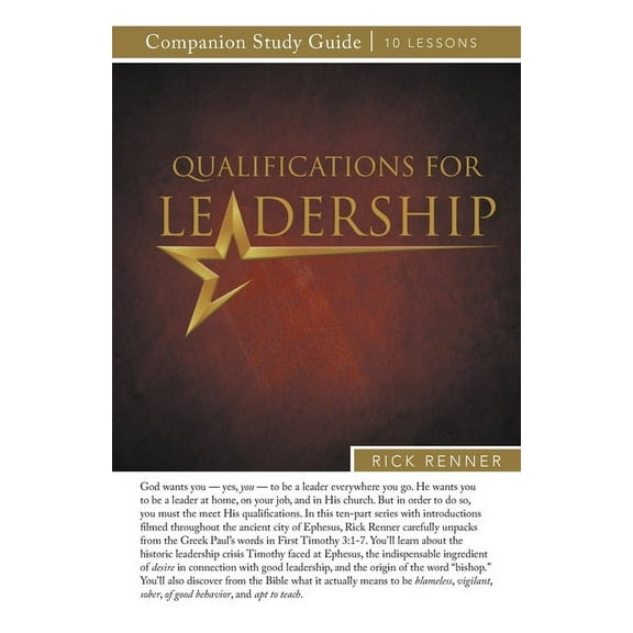 Qualifications for Leadership Study Guide (Paperback)