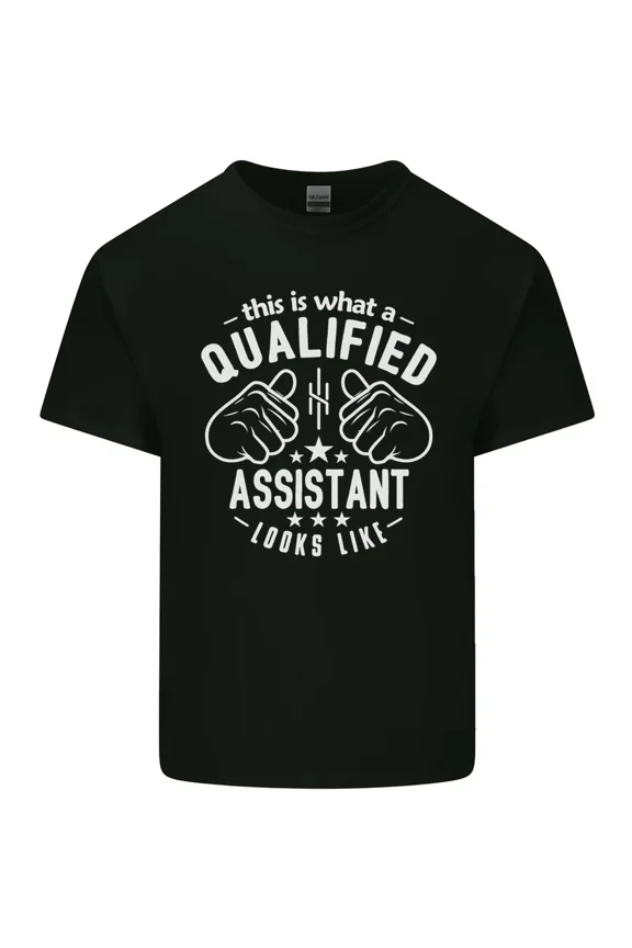 Qualified Assistant Legend Professional Employee Soft Cotton Tee Shirt,for unisex up to 5XL