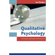 Qualitative Psychology, Paperback