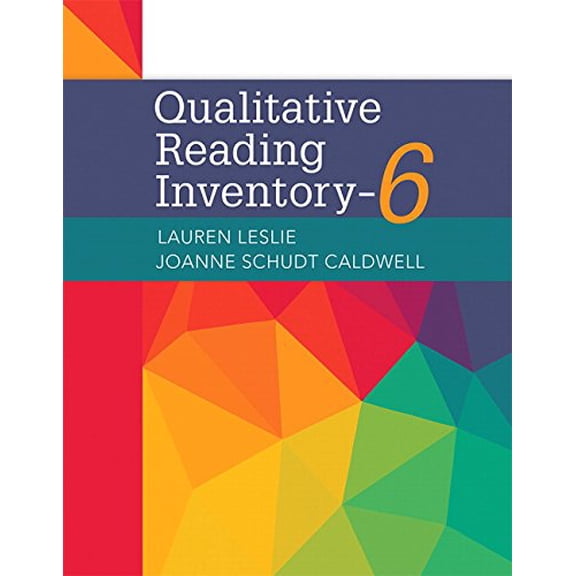 Pre-Owned Qualitative Reading Inventory, 9780134161020, 0134161025, Paperback, 6 edition