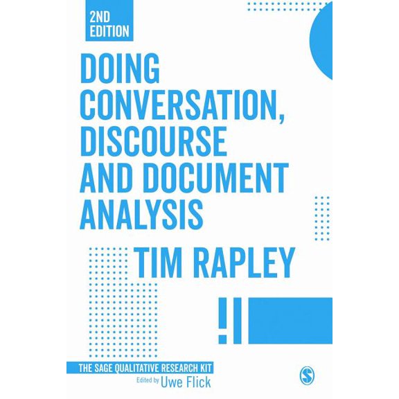 Qualitative Research Kit Doing Conversation, Discourse and Document Analysis, Book 7, (Paperback)