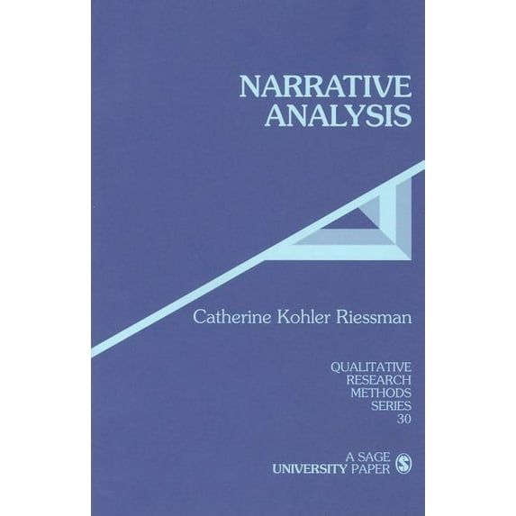 Qualitative Research Methods Narrative Analysis, Book 30, (Paperback)