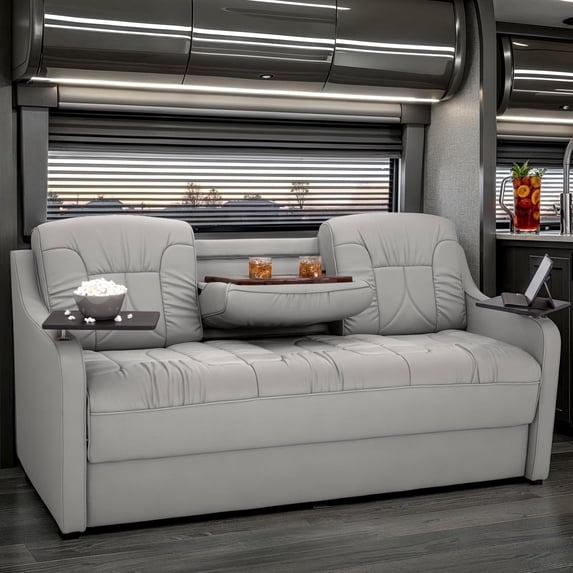 Qualitex De Leon Console DX RV Sofa Bed - 72