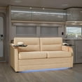 thumbnail image 1 of Qualitex Ridgeline PS Pull-Out RV Sleeper Sofa, 68" Wide, Fabric, Dallas Biscotti, 1 of 9