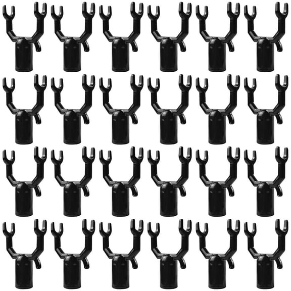 Quality Aluminum Alloy Tree Stakes, Tree Stakes and Supports, Tree Straightening Kit, Y-Structure for Stability, Adjustable Height, Pack of 24, 9.6 x 2.3 CM