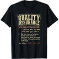 thumbnail image 1 of Quality Assurance Funny Definition T-Shirt T-Shirt, 1 of 4