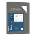 thumbnail image 1 of Southworth 31-620-10 8.5 in. x 11 in. 20 lb Bond Weight Quality Bond Business Paper - White (1/Box), 1 of 3