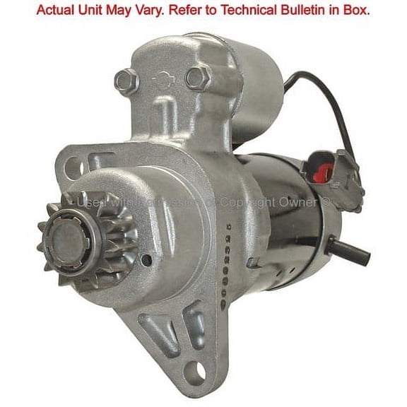 Quality Built MPR17476 - Rebuilt Starter