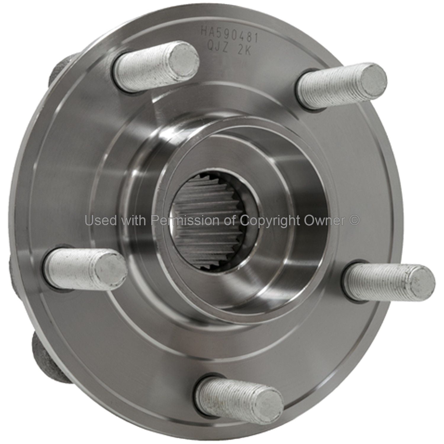 Quality-Built WH590481 Wheel Bearing and Hub Assembly For 13-19 Fusion MKZ