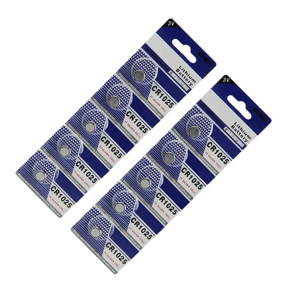 Quality CR1025 Metal Cell CR1025 3V for Various Devices Convenient Installation Coin Cells