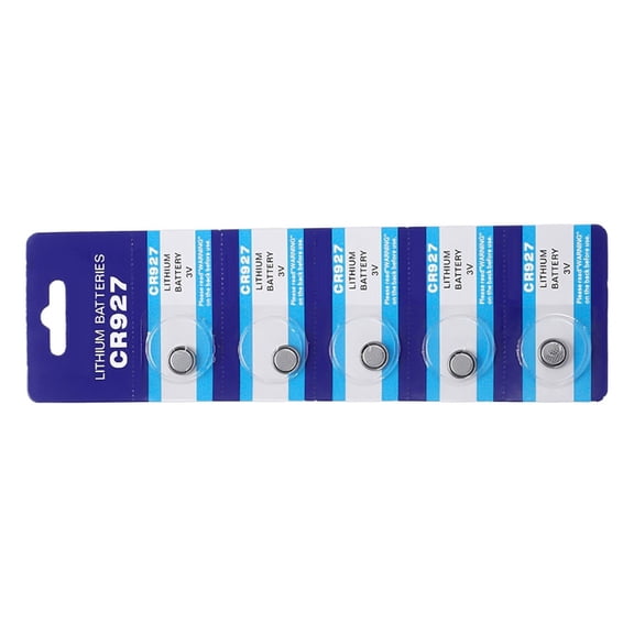 Quality CR927 Batteries Coin for Automotive Key Power Performances and Easy Replacement Pack/5pcs