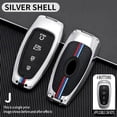 thumbnail image 1 of Quality Car Key Case Holder For Hyundai Solaris Sonata Hybrid NEXO NX4 Tucson Santafe dn8 2021 2020 Interior Accessories, 1 of 9