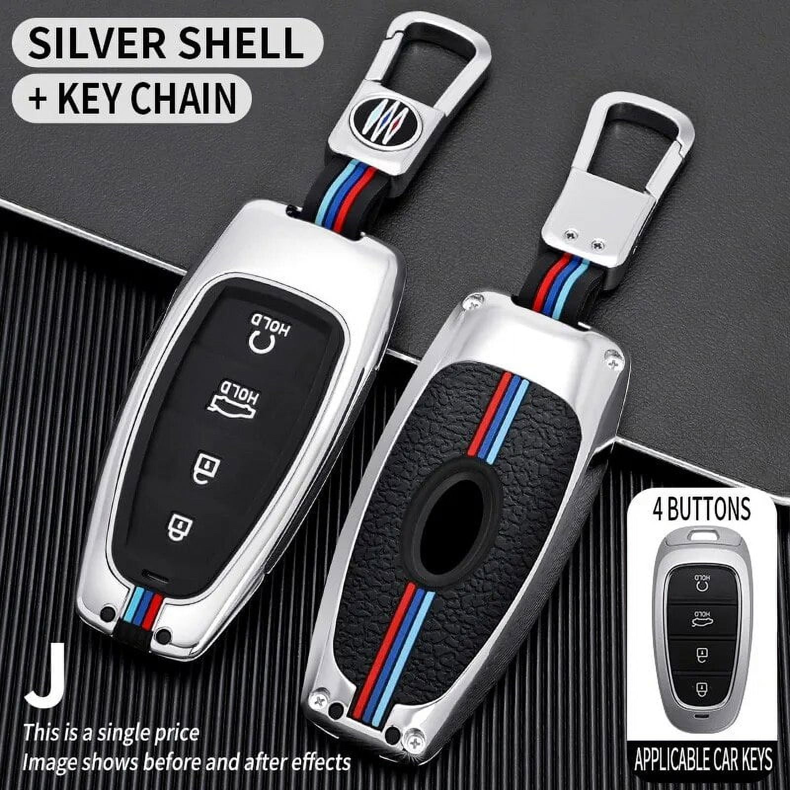 Quality Car Key Case Holder For Hyundai Solaris Sonata Hybrid NEXO NX4 ...