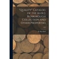 thumbnail image 1 of "Quality" Catalog of the Alex J. Rosborough Collection and Other Properties; 1939, (Paperback), 1 of 1