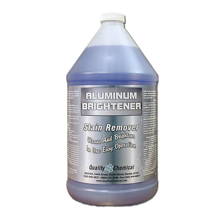Aluminum Cleaner & Brightener & Restorer / 1 Gallon Combo