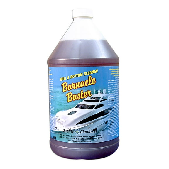 Quality Chemical Barnacle Buster Concentrated Barnacle Marine Growth Remover - 1 Gallon (128 Oz.)
