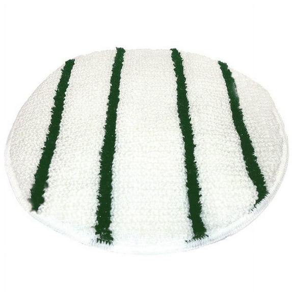 Quality Chemical / Commercial Low-Profile Carpet Bonnet / 21"" / Synthetic Yarn