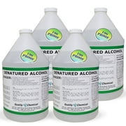 Quality Chemical / Denatured Alcohol Ethanol 190 Proof / 4 Gallon case