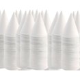 Quality Chemical White Paper Cone Cups, Cone Cups, (5,000 Count) 25