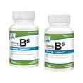 thumbnail image 1 of Quality Choice 100mg Vitamin B6 Energy Support Tablets, 100 Count - Pack of 2, 1 of 5