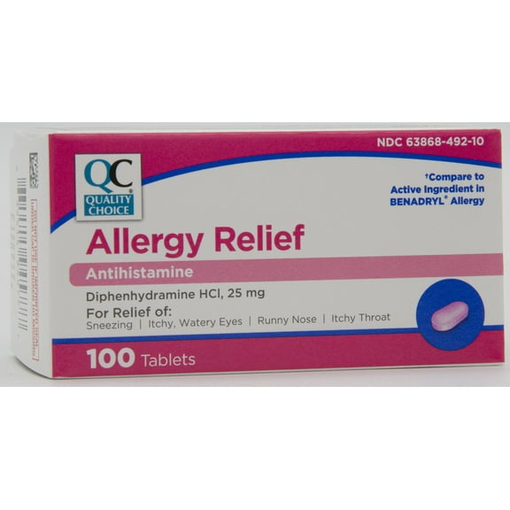 Quality Choice Allergy Complete 100 Tablets Each