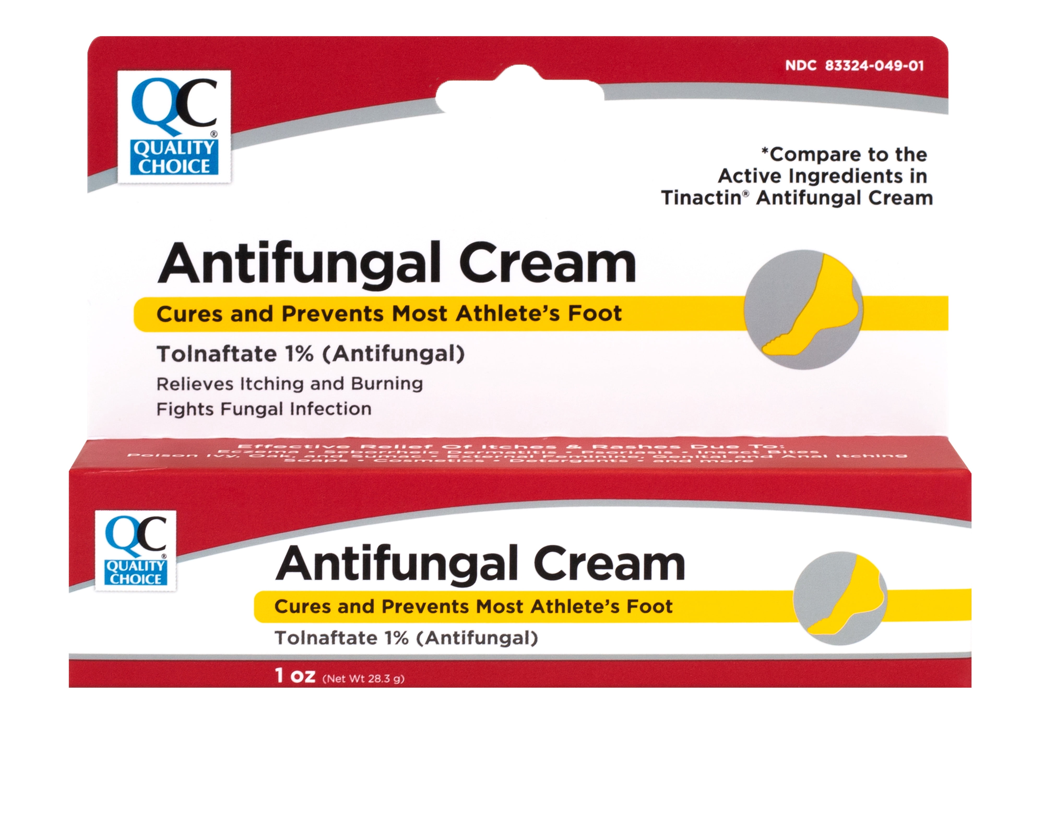 Foot Rash Cream Quality Choice Antifungal Cream for Athlete's Foot, Relieves Itching ...