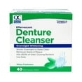 thumbnail image 1 of Quality Choice Effervescent Denture Cleanser Overnight Whitening 40 Tablets Each, 1 of 5