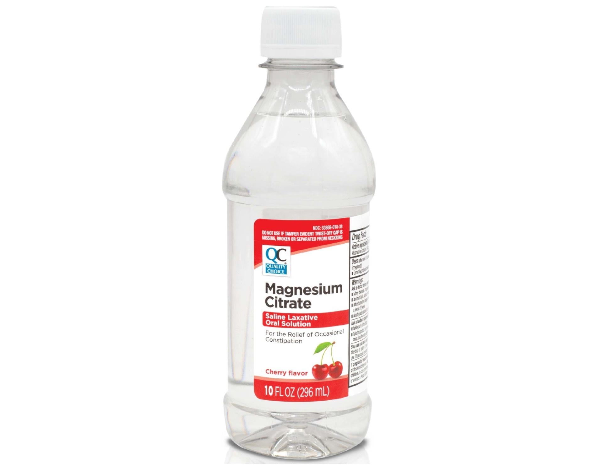 Quality Choice Magnesium Citrate, Saline Laxative Oral Solution for the ...