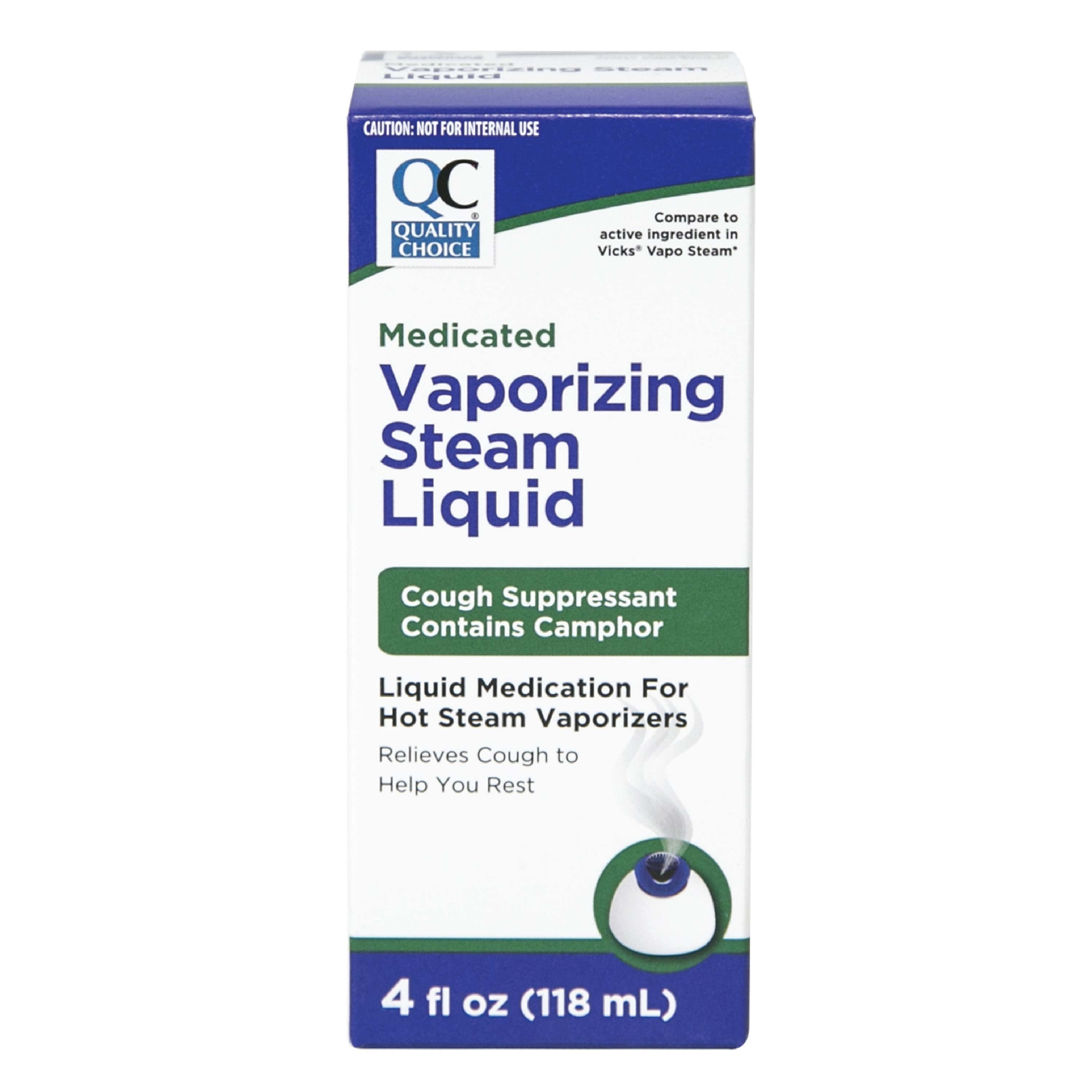 Quality Choice Medicated Vaporizing Steam Liquid 4OZ
